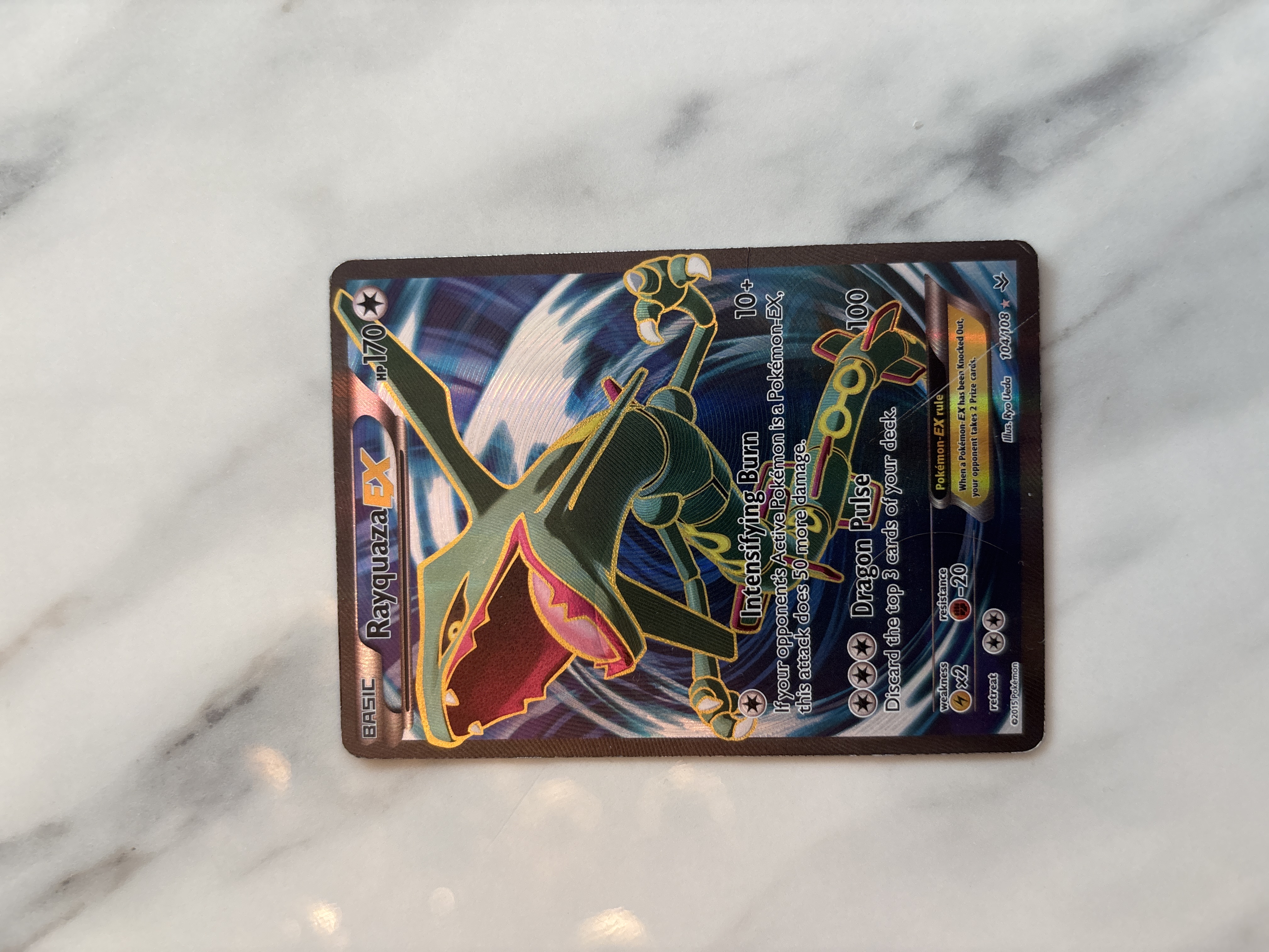 Rayquaza-EX — Seller photo