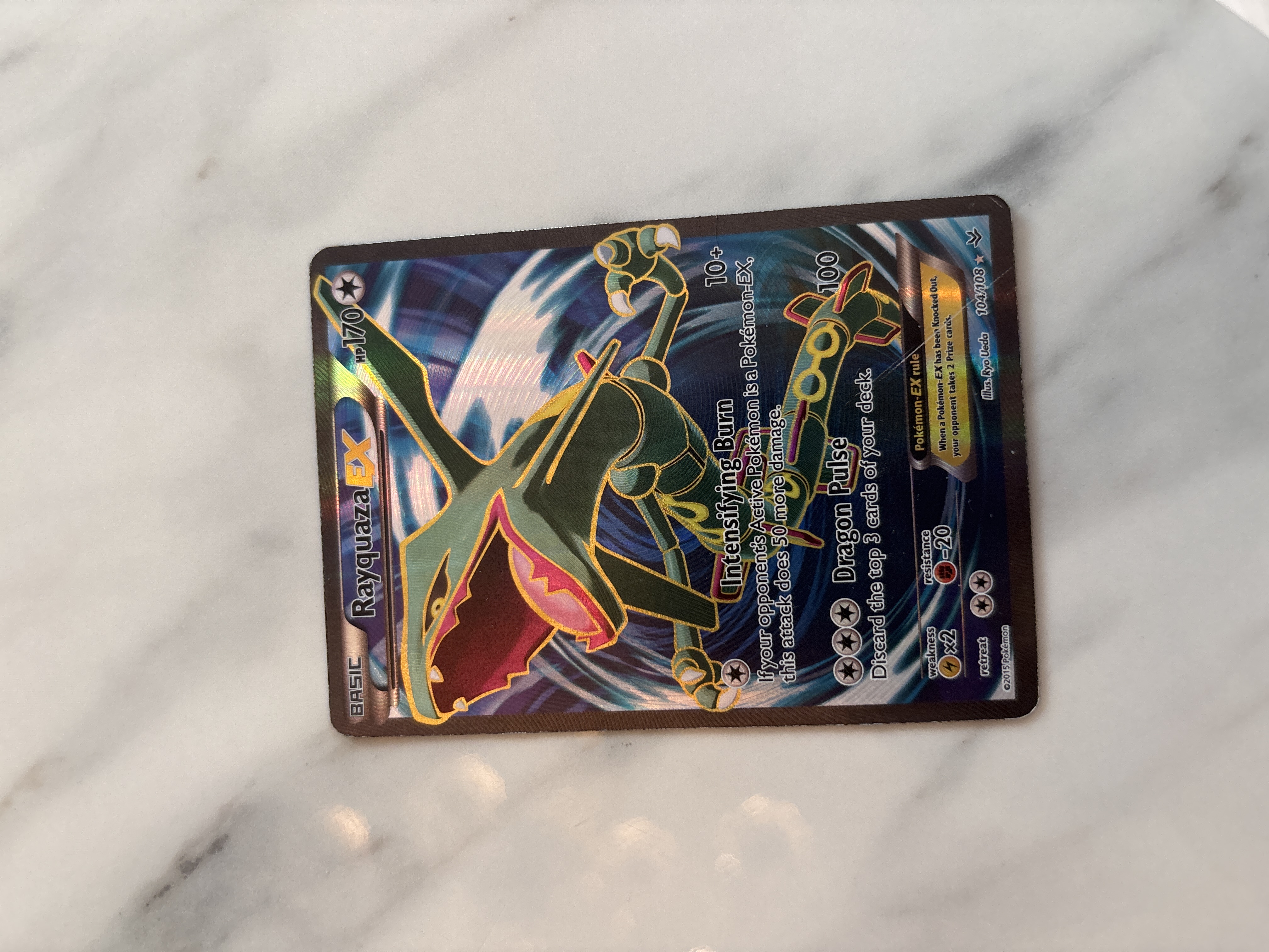 Rayquaza-EX — Seller photo