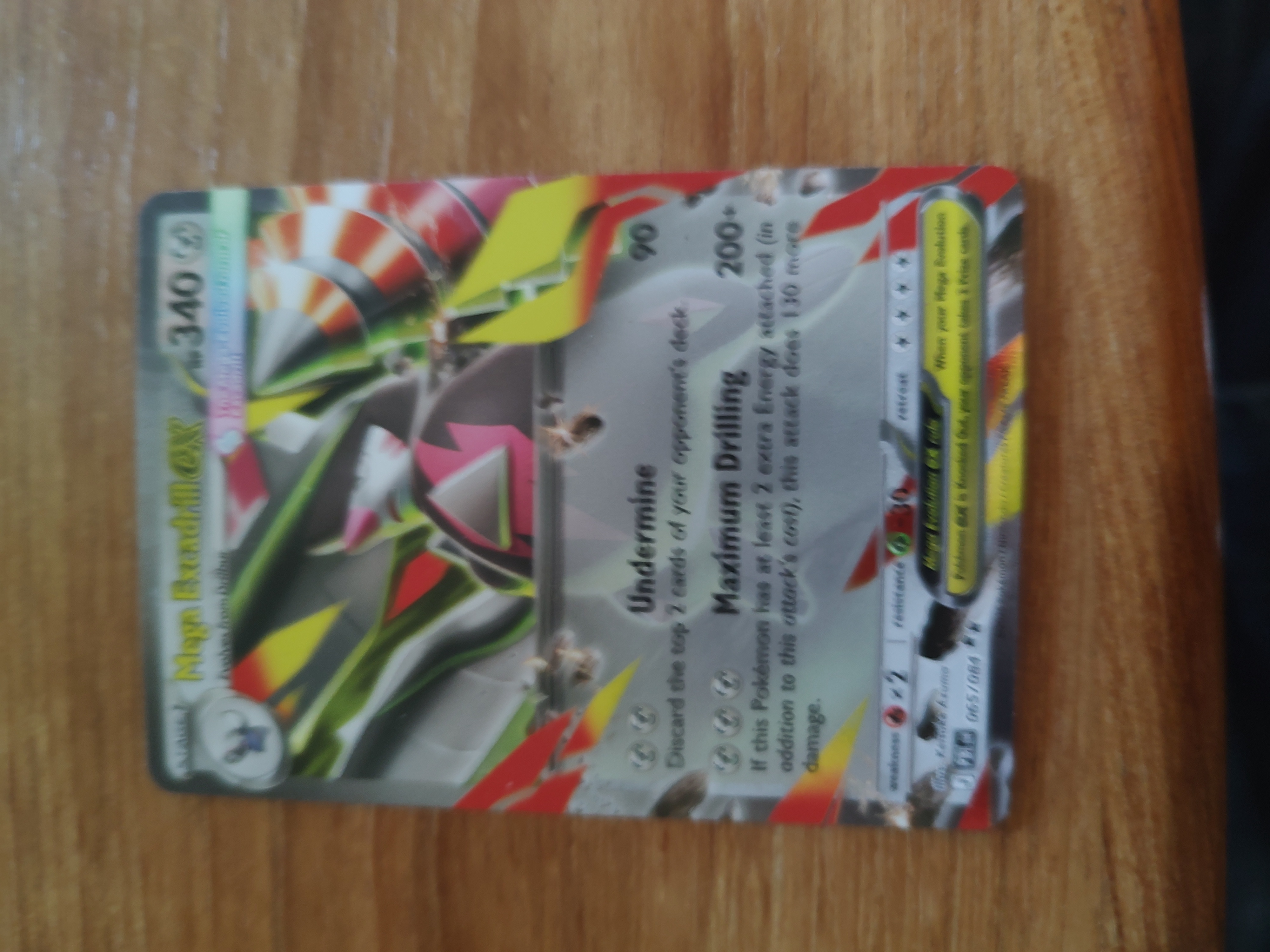 Mega Excadrill ex — Seller photo
