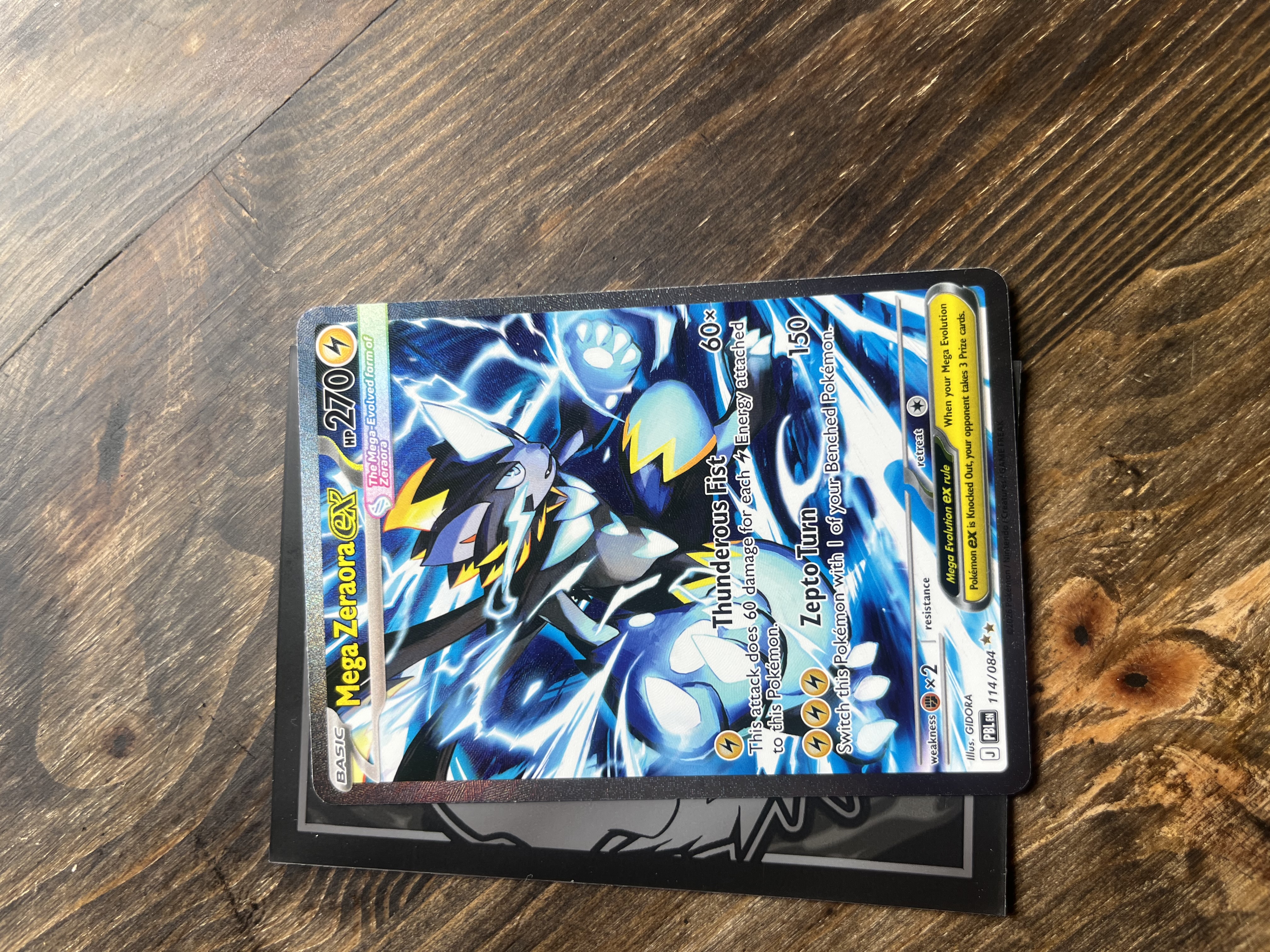 Mega Zeraora ex — Seller photo