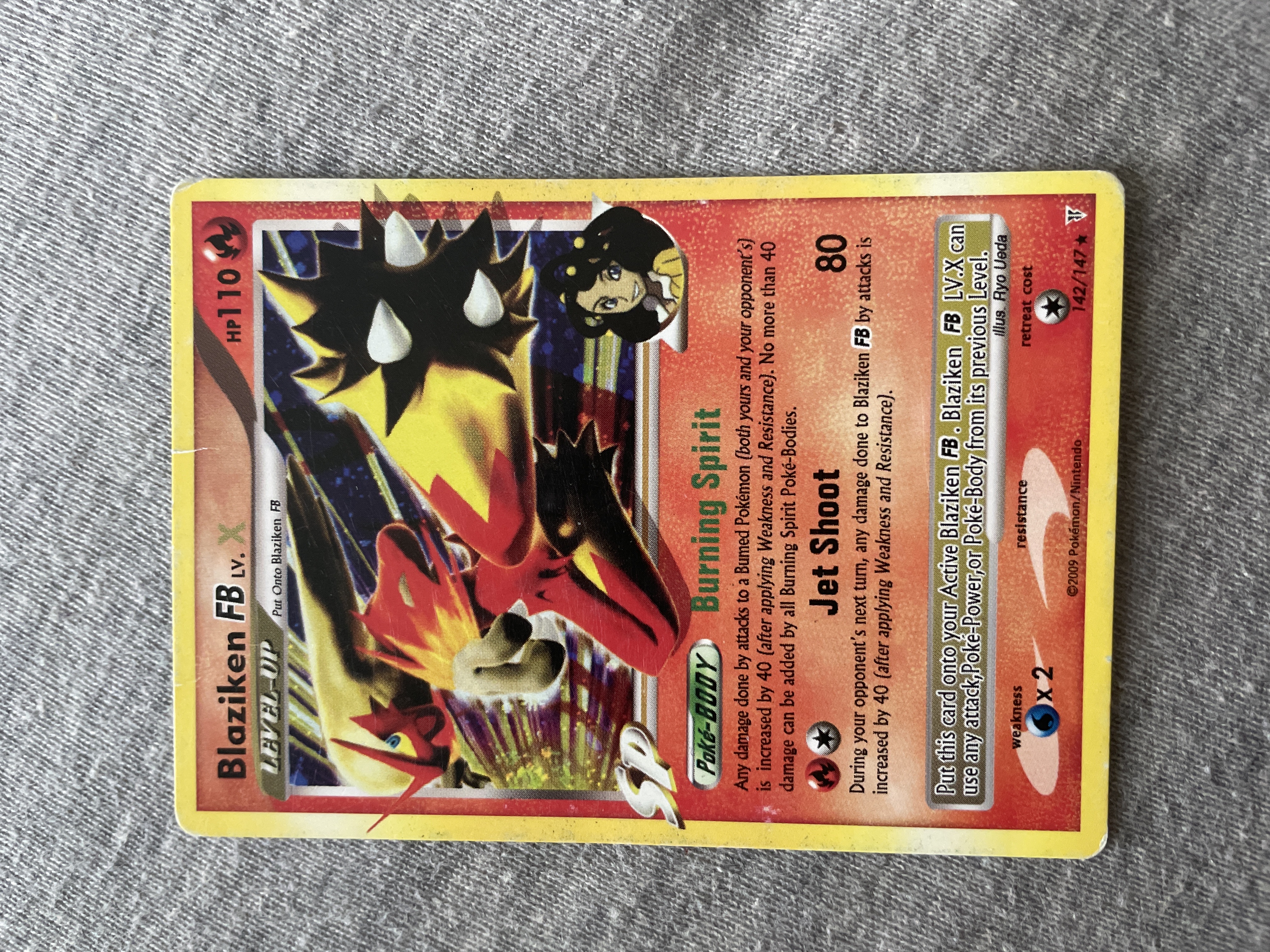 Blaziken FB LV.X — Seller photo