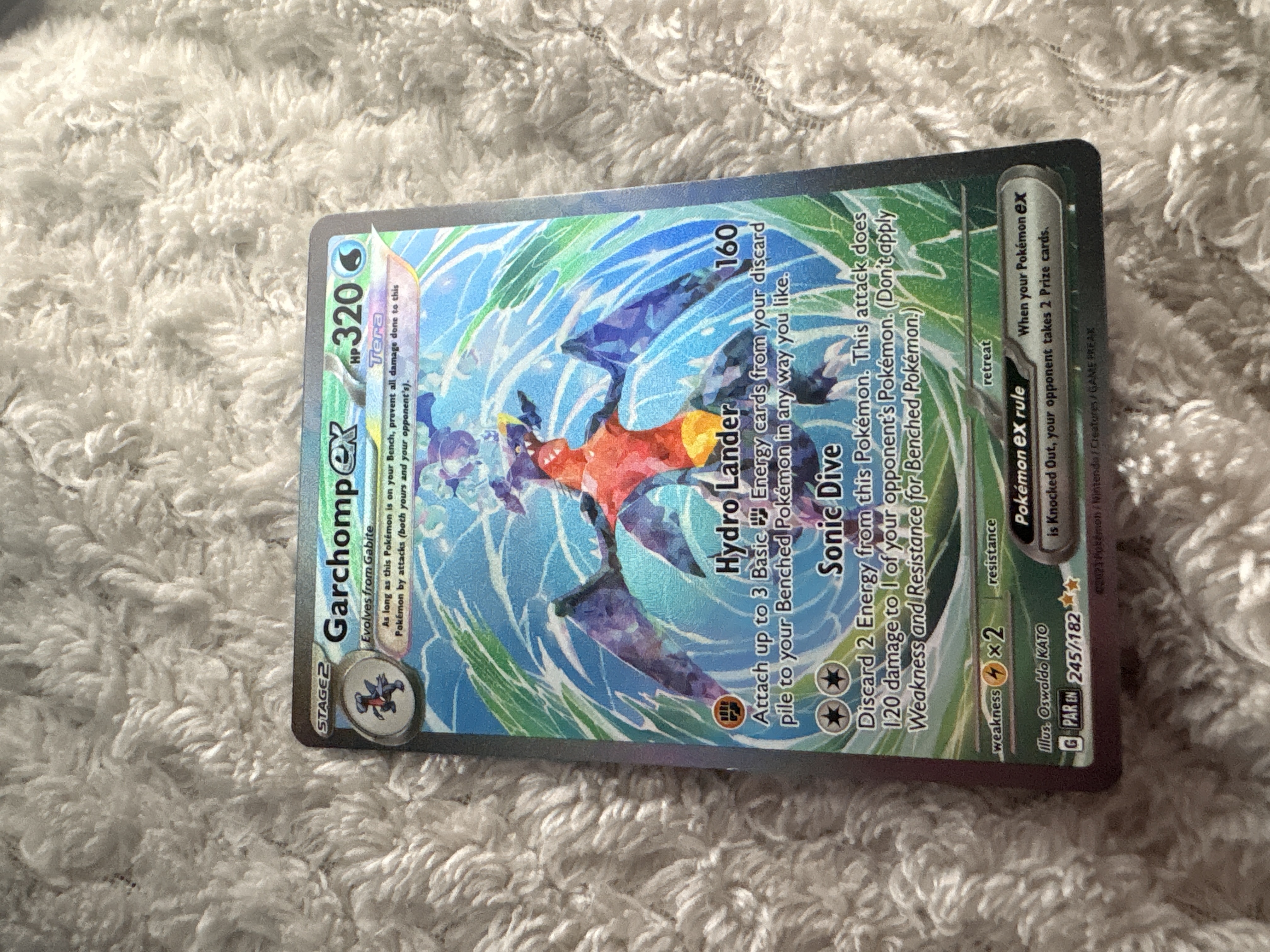 Garchomp ex — Seller photo